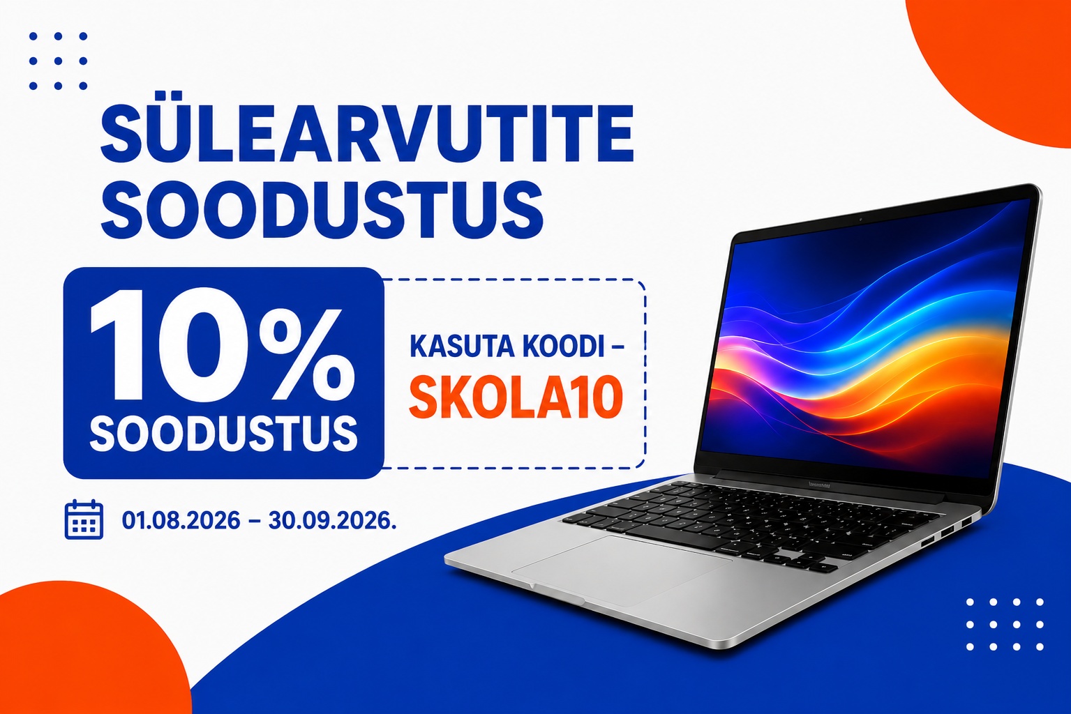 SKOLA10 soodustus õppetöö tehnikale
