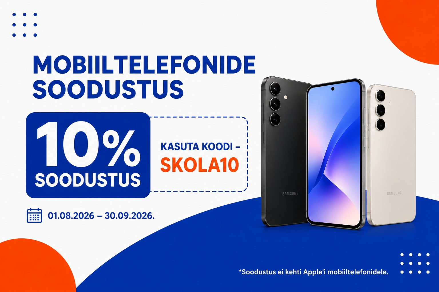 SKOLA10 soodustus õppetöö tehnikale