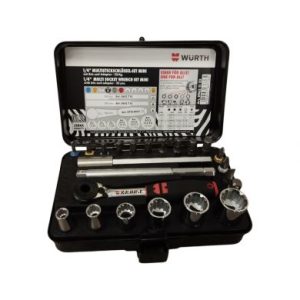 Wurth multi socket wrench set mini